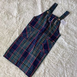 Classic Plaid Long Apron (From Japan)